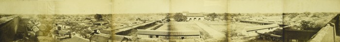This panoramic view of Beijing dates from October 1860.