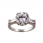 A 3.2 carat diamond single stone ring is estimated at 15,000-20,000.  (Click on image to enlarge).