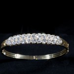 A 19th century diamond bracelet (4,000-6,000).  (Click on image to enlarge).