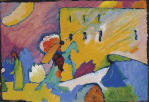 Studie zu Improvisation 3 by Wassily Kandinsky is estimated at £12.18 million. CHRISTIE'S IMAGES LTD. 2013 (CLICK ON IMAGE TO ENLARGE).
