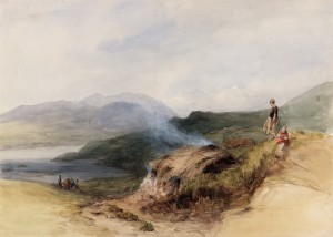 William Evans of Eton (1798-1877) Killary, near the mouth of the Bundoracha River, County Mayo, 1838 Photo © National Gallery of Ireland