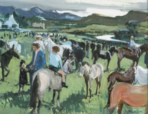 Cecil Maguire (born 1930) -Clifden Pony Show, 1962 (6,000-8,000).