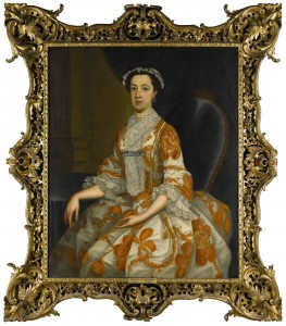 Portrait of Countess Barrymore attributed to Philip Hussey