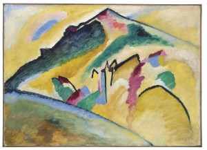 Wassily Kandinsky (1866-1944) Herbstlandschaft signed and dated `KANDINSKY 1911.' ($20-25 million).  Courtesy Christie's Images Ltd., 2013.