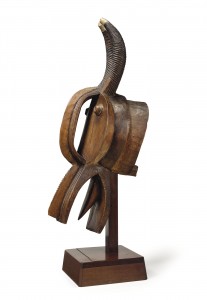 Baule mask Ivory Coast ($500,000-800,000).  Courtesy Christie's Images Ltd., 2013