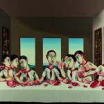 The Last Supper (2001) by Zeng Fanzhi.  (Click on image to enlarge).