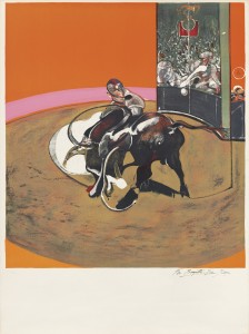 Study for a bullfight no, 1 (S. 10) Lithograph in colours, 1971 (£40,000-60,000)