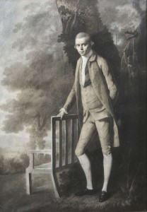 Portrait of a Man by Robert Healy (1743-1771).  The subject is believed to be Anthony Denny of Tralee, (20,000-30,000)