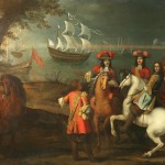 King William III and General Schomberg at Carrickfergus madd 6,600.