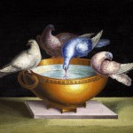 This Italian micro mosaic, Pliny's Doves, sold for 8,800 at hammer.