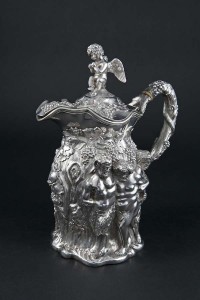 A William IV claret jug, London 1833 mark of Paul Storr and stamped Storr and Mortimer (10,000-20,000).