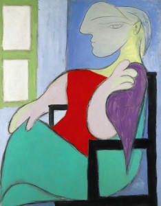 PABLO PICASSO 1881 - 1973 FEMME ASSISE PRÈS D'UNE FENÊTRE was the most expensive painting sold at auction in Europe this year. It made £28,601,250.