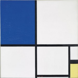 Piet Mondrian - Composition Number 2 with blue and Yellow, 1930 (£8-12 million)