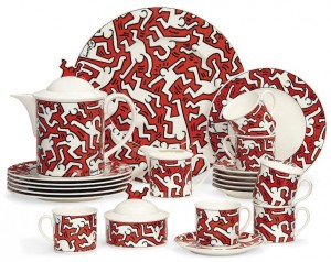 Keith Haring (1958-1990) Spirit of Art Coffee Service (£2,000-3,000) 