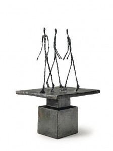 Alberto Giacometti Trois homes qui marchent I                               (£6.2-8 million).