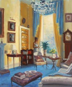 Norman Teeling - Summer light in the drawing room (650-850)