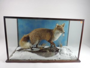 A fox and pheasant  (120-180).