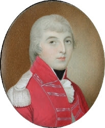 The earliest known portrait of the Duke of Wellington, aged 19, was shown at the Loan Exhibition.