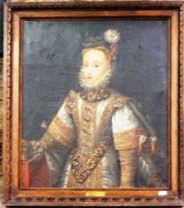 Anna of Austria attributed to Alonso Sanchez Coello.