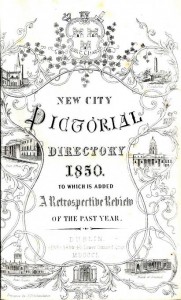 Rare Dublin directory - Shaw (Henry) New Pictorial Directory 1850
