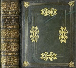 An Extremely Fine binding, possibly by Mullen  Genealogy: Grace (Sheffield) Memoirs of the Family of Grace, lg. thick 4to L. 1823. V. Limited Edition.