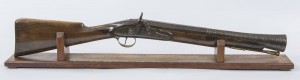 An early 19th century percussion cap blunderbuss (700-1,000)