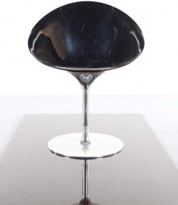 The Eros chair by Philippe Starck for Kartell, one of a set of six (600-1,000).
