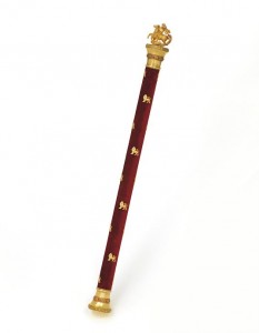 The field marshal's baton that Raglan was awarded after his victory at Inkerman in the Crimea (£250,000-350,000).  Courtesy Christie's Images Ltd., 2014.