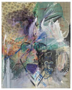 Sigmar Polke Untitled, 1983 Acrylic, artificial resin, lacquer and dispersion Courtesy Christie's Images Ltd., 2014.