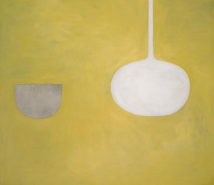 WILLIAM SCOTT, R.A. 1913-1989 QUIET OCHRE (at auction for the first time) (£100,000 — 150,000).