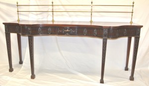 An Irish Regency serving table (2,500-4,500).