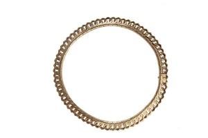An 18 carat gold necklace by BVLGARI (3,500-6,500).