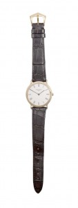 A Gentleman's 18 carat gold Calatrava wristwatch by Patek Philippe (3,000-7,000).
