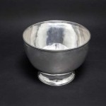 An Irish George I plain silver footed bowl, Dublin 1719, mark of Henry Daniell (5,000-,8,000)