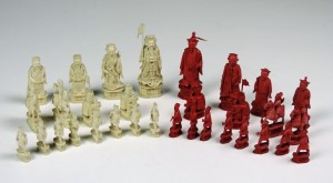 The Cantonese chess set.