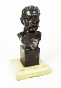 Albert Toft (1862-1949) - bronze bust Lord Kitchener (800-1,200)