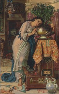 WILLIAM HOLMAN HUNT, O.M., R.W.S. (1827–1910) Isabella and the Pot of Basil (£5-8 million)
