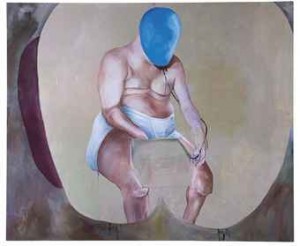 Untitled by Martin Kippenberger made  a world record price of $18.6 million.