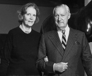 Rachel "Bunny" Mellon and her husband Paul Mellon who died in 1999.