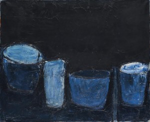 William Scott, R.A. (1913-1989) Blue Still Life (£40,000-60,000).