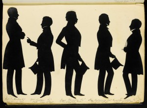 Augustin Edouart (1789-1861) - An album of silhouettes of Irish characters (£10,000-15,000).