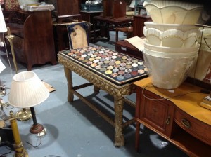 This specimen table was the top lot at the Ashford Castle sale. It made 5,000.