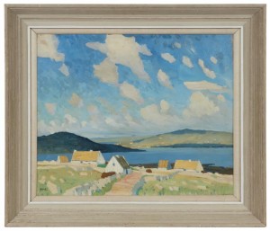 Charles Lamb, RHA RUA (1893-1964) - Carraroe, Connemara.