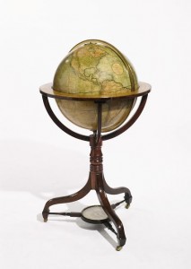 A 21-Inch Terrestrial Globe, by J. & W. Cary Circa 1815 ($20,000-30,000).