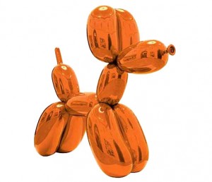 Jeff Koons Balloon Dog Orange Courtesy Christie's Images Ltd., 2014