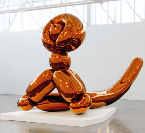 Jeff Koons - Balloon Monkey (Orange).