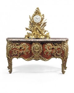 An ormolu mounted kingwood commode by Francois Linke (£120,000-180,000.  Courtesy Christie's Images Ltd., 2014.