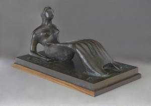 Henry Moore, Working Model for Reclining Figure: Bone Skirt, 1977-1979  © The Henry Moore Foundation. 