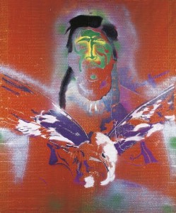 Signar Polke (1941-2010) - Indian with Eagle (£1.5-2 million).