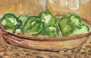 Camille Souter HRHA (b 1929) - End of Summer Apples (8,000-12,000)